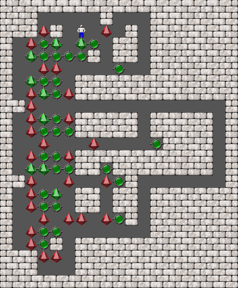 Sokoban Bugs509 collection level 484